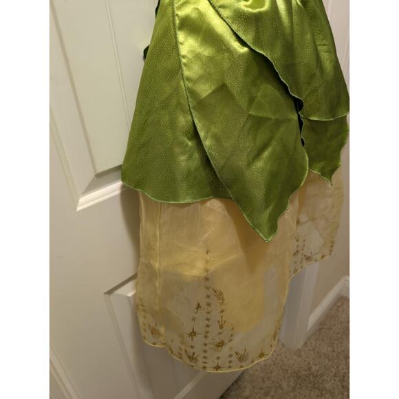 Disguise Disney Tiana Girls 5-6 Princess & The Frog Halloween Costume Dress - Picture 6 of 12
